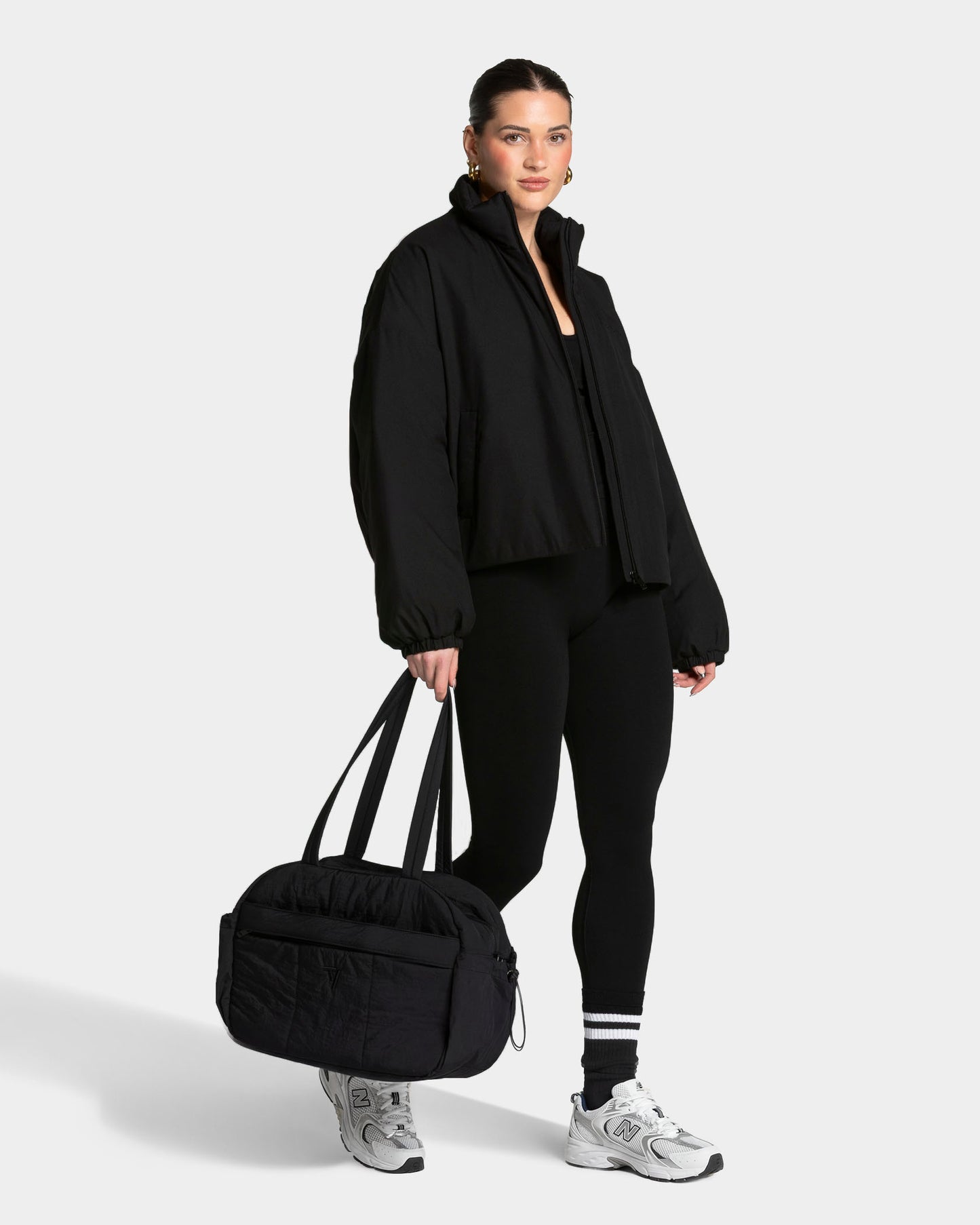 Sac de sport matelassé Lift « noir »