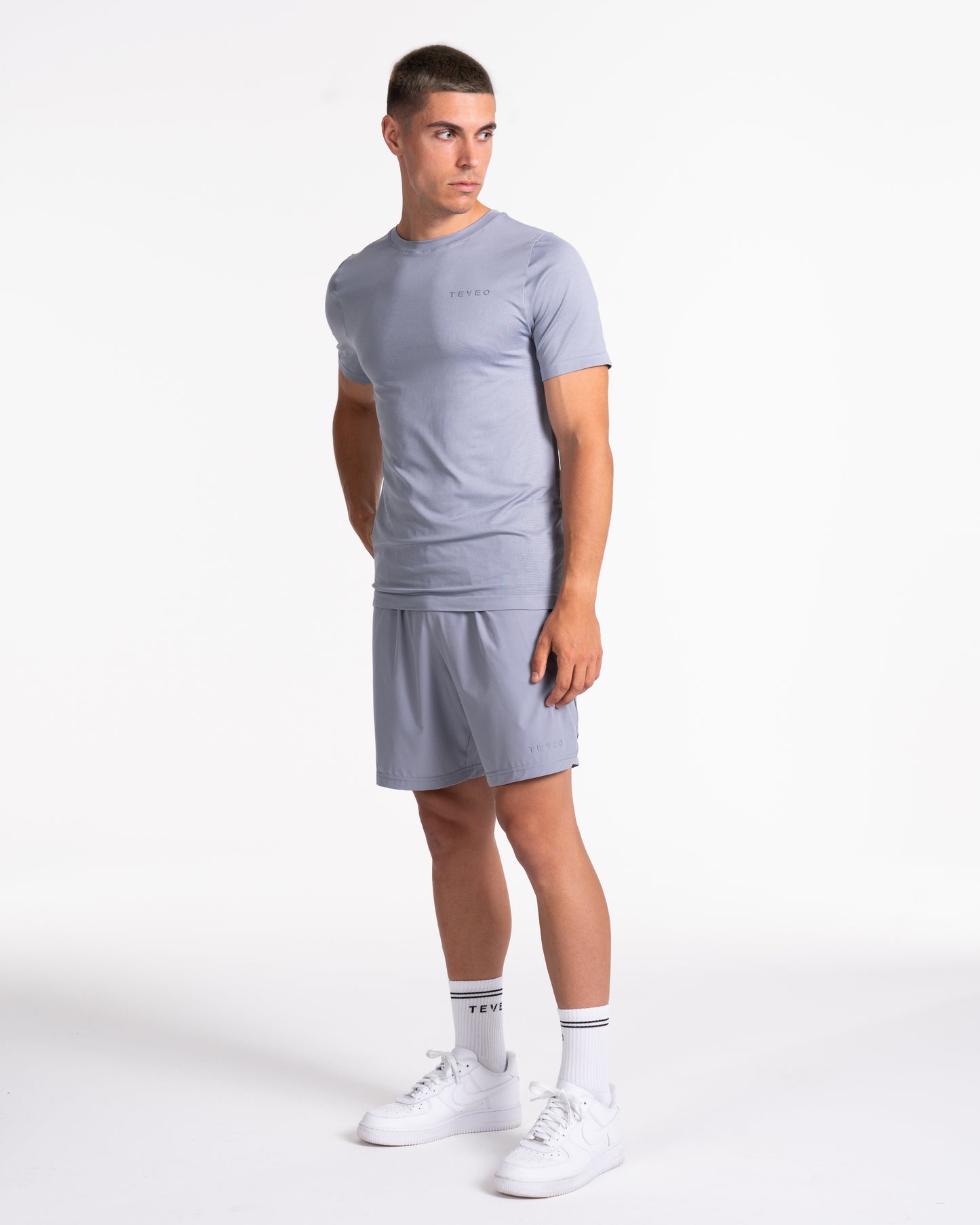 T-shirt Pace Fitted „Szary”