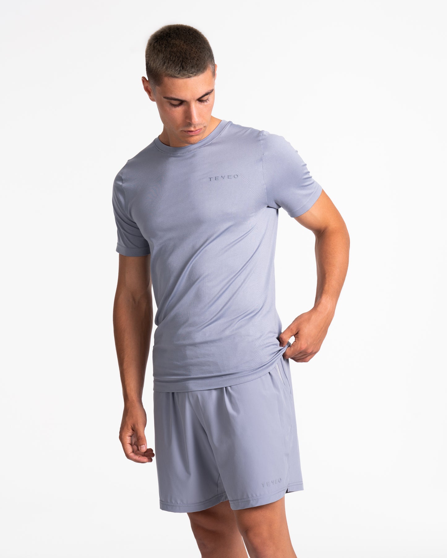 T-shirt Pace Fitted „Szary”