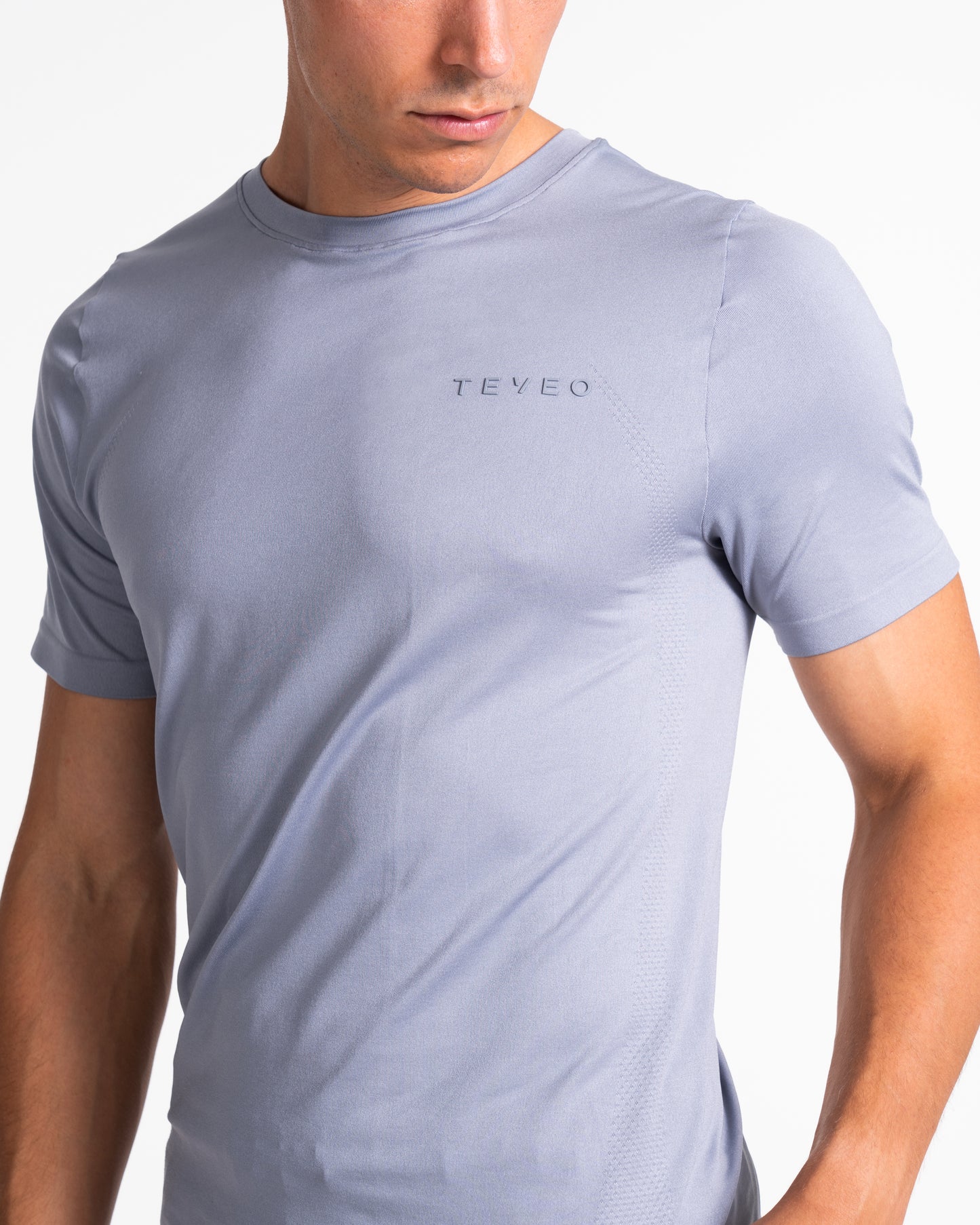 T-shirt Pace Fitted „Szary”