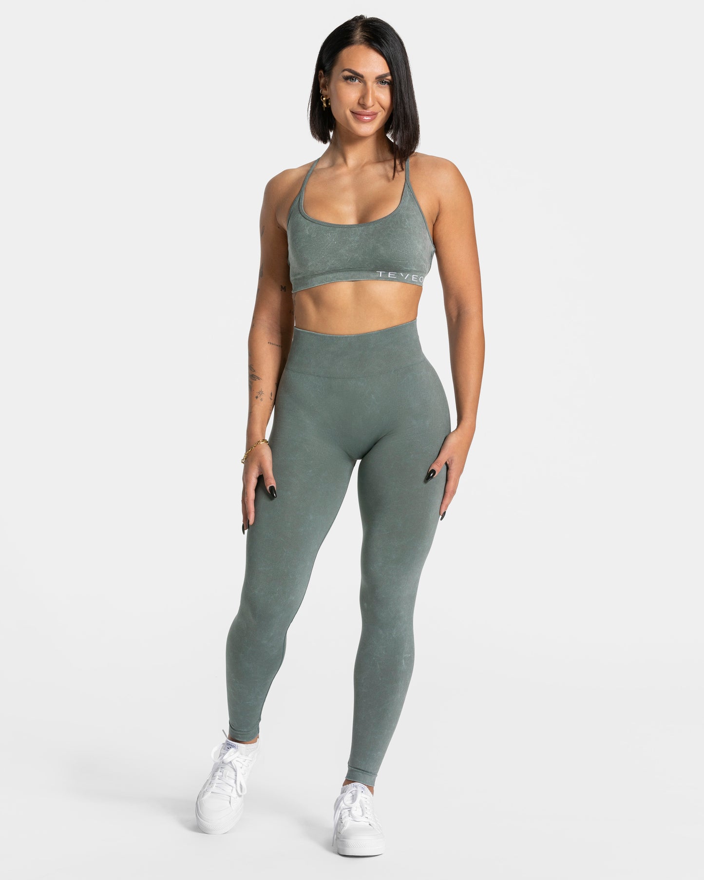 Acid Covert Scrunch Leggings ‘Basil’