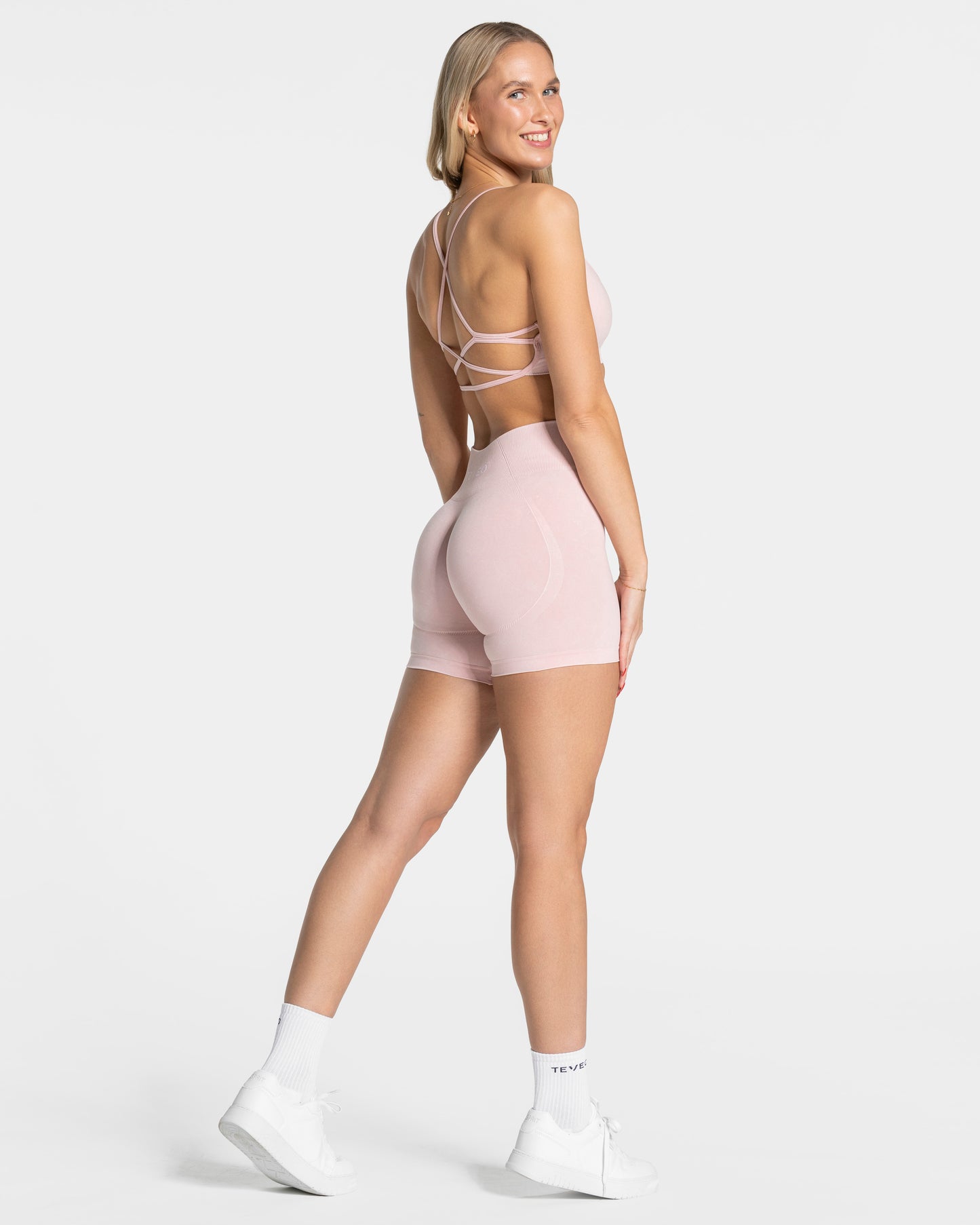 Acid Covert Scrunch Shorts ‘Light Pink’