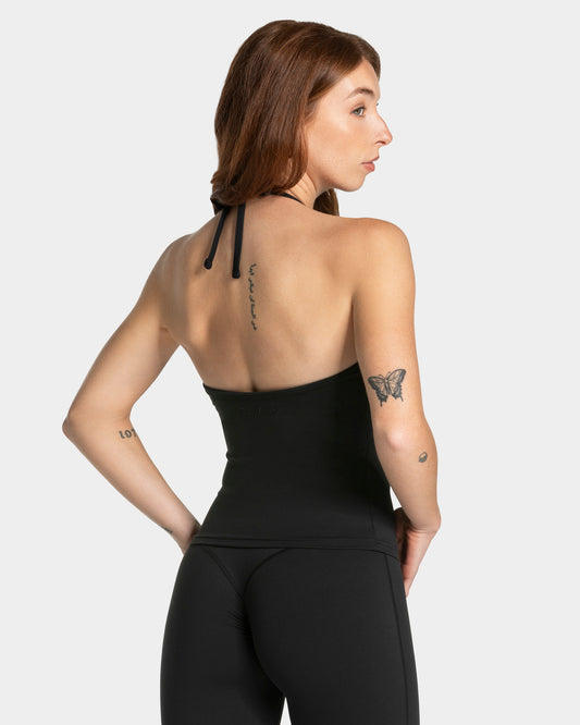 Allrounder Halterneck Cami Top ‘Black’