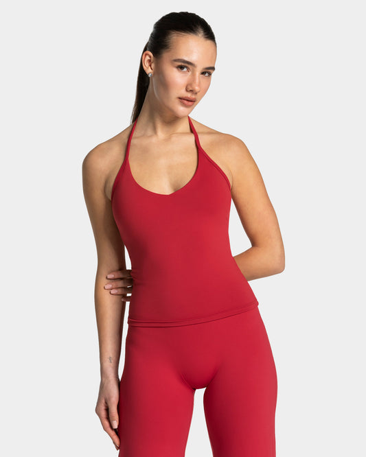 Allrounder Halterneck Cami Top ‘Cherry’