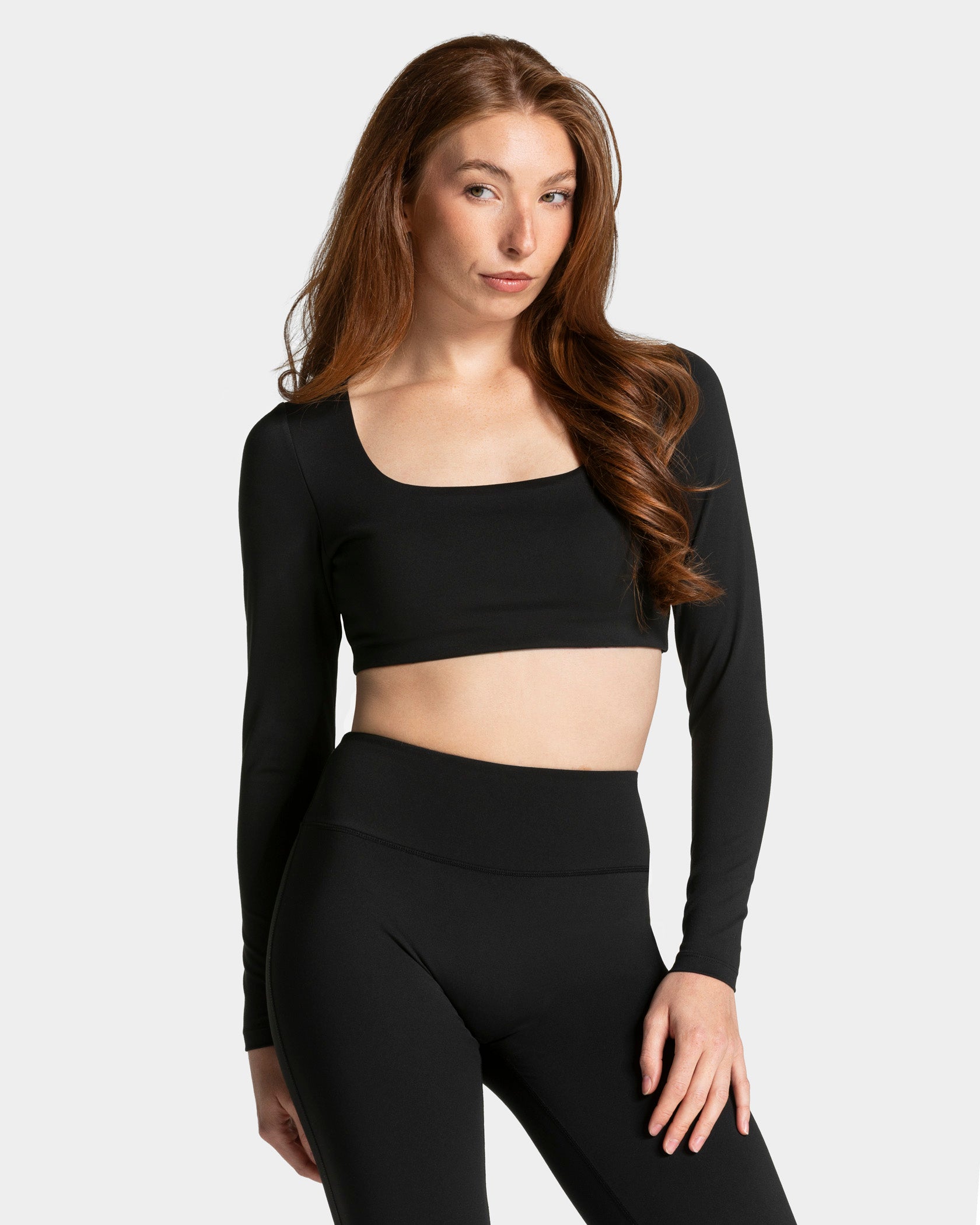 Allrounder Cropped Longsleeve 'Black'