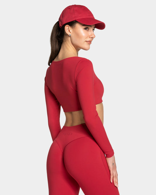 Allrounder Cropped Longsleeve ‘Cherry’