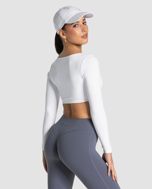 Allrounder Cropped Longsleeve ‘White’