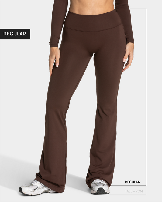 Allrounder Sculpt Scrunch Flared Leggings Regular ‘Espresso’