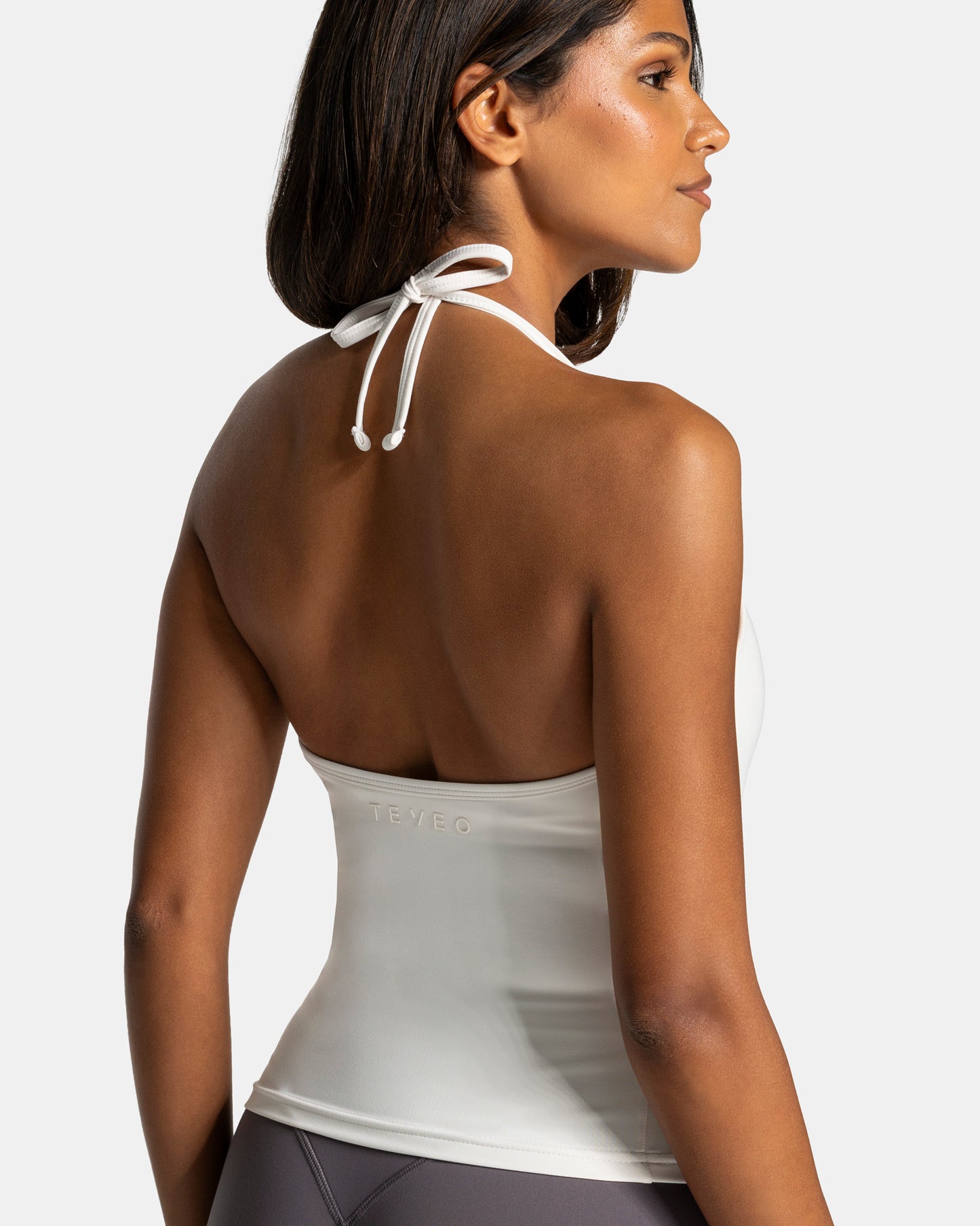 Top Cami Neckholder Allrounder “Off White"