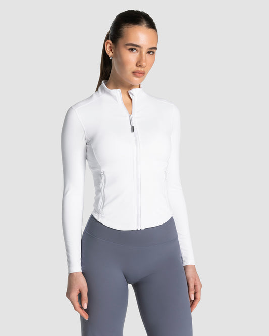 Allrounder Shaping Zip Jacket ‘White’