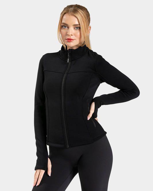 Allrounder Shaping Zip Jacket Extra Warm ‘Black’