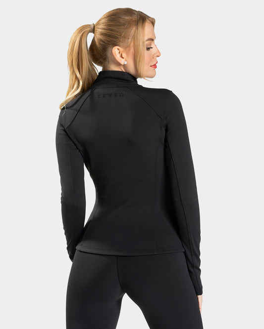 Allrounder Shaping Zip Jacke Warm ‘Black’