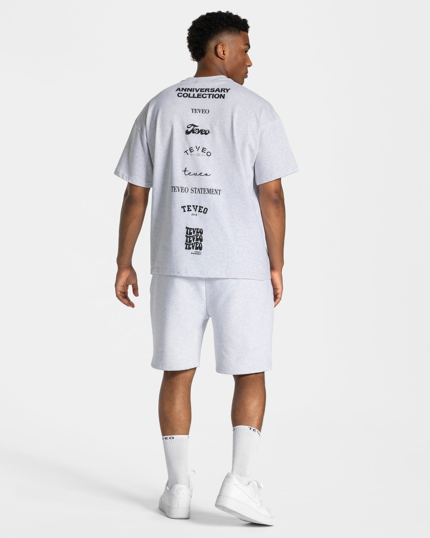 T-shirt Anniversary « gris clair »