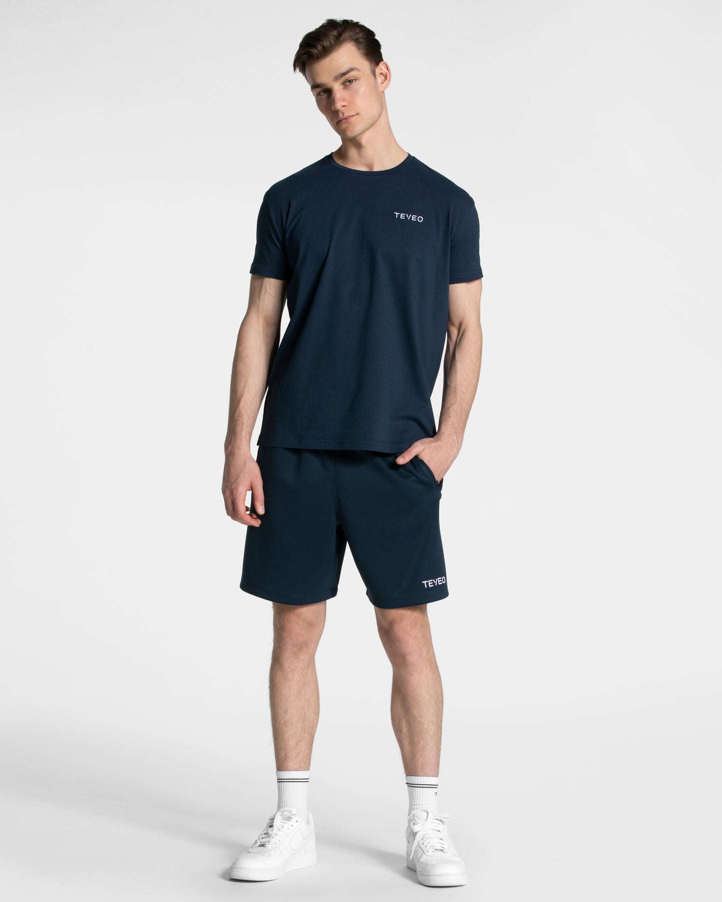 Arrival Fitted T-Shirt ‘Dark Blue’