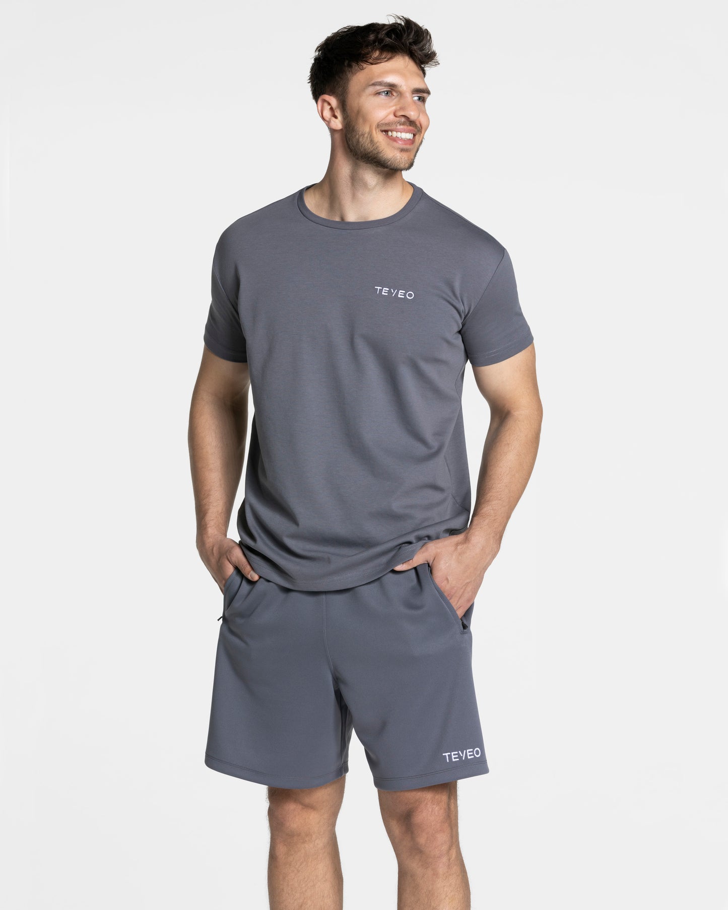 Arrival Fitted T-Shirt ‘Graphite’
