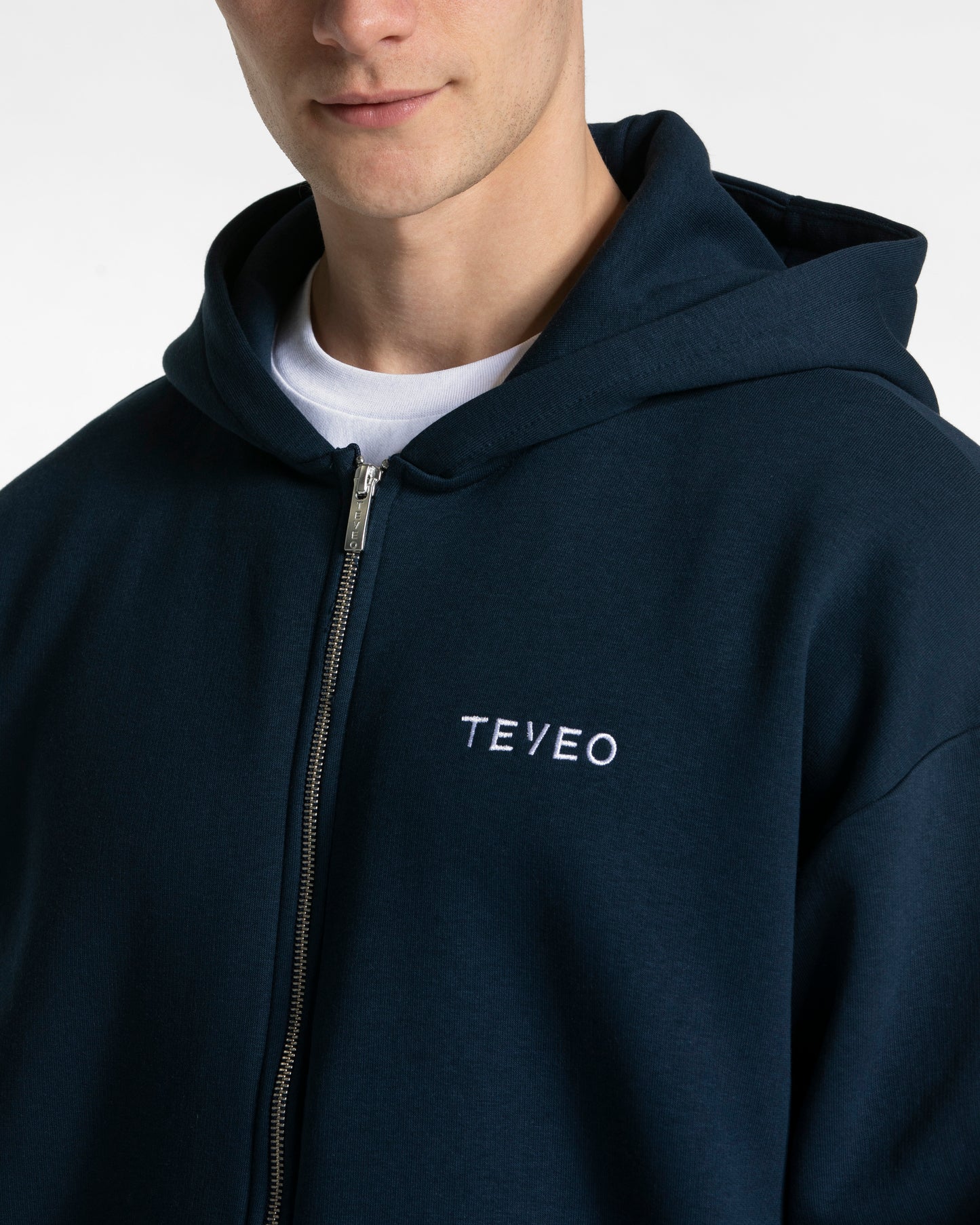 Arrival Oversized Zip Hoodie ‘Dark Blue’