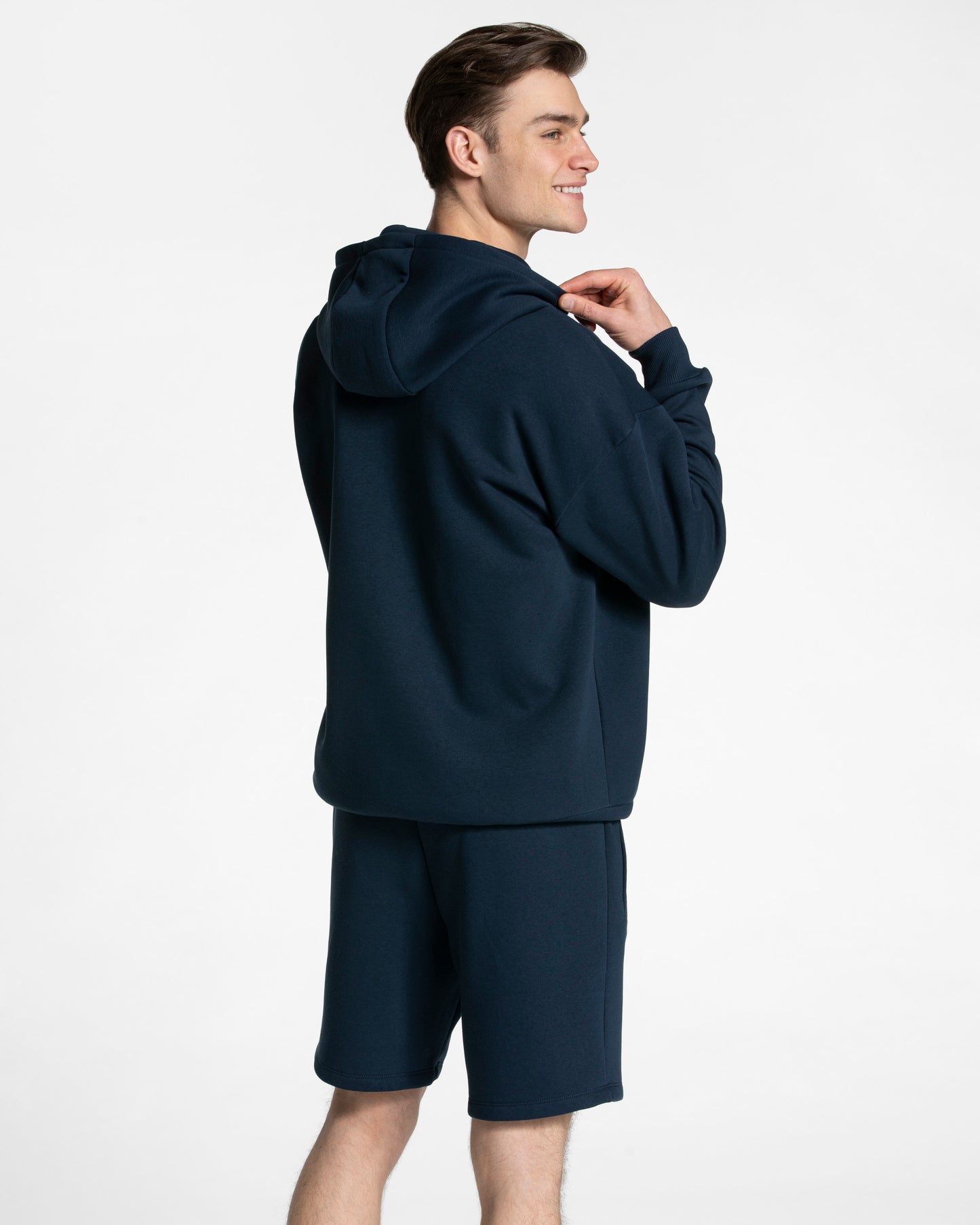 Arrival Oversized Zip Hoodie ‘Dark Blue’