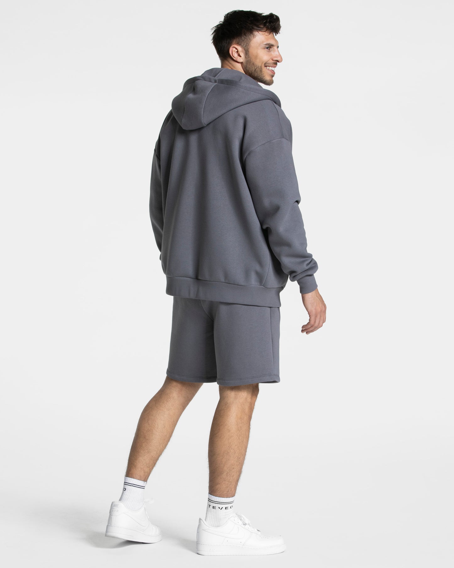 Arrival Oversized Zip Hoodie ‘Graphite’