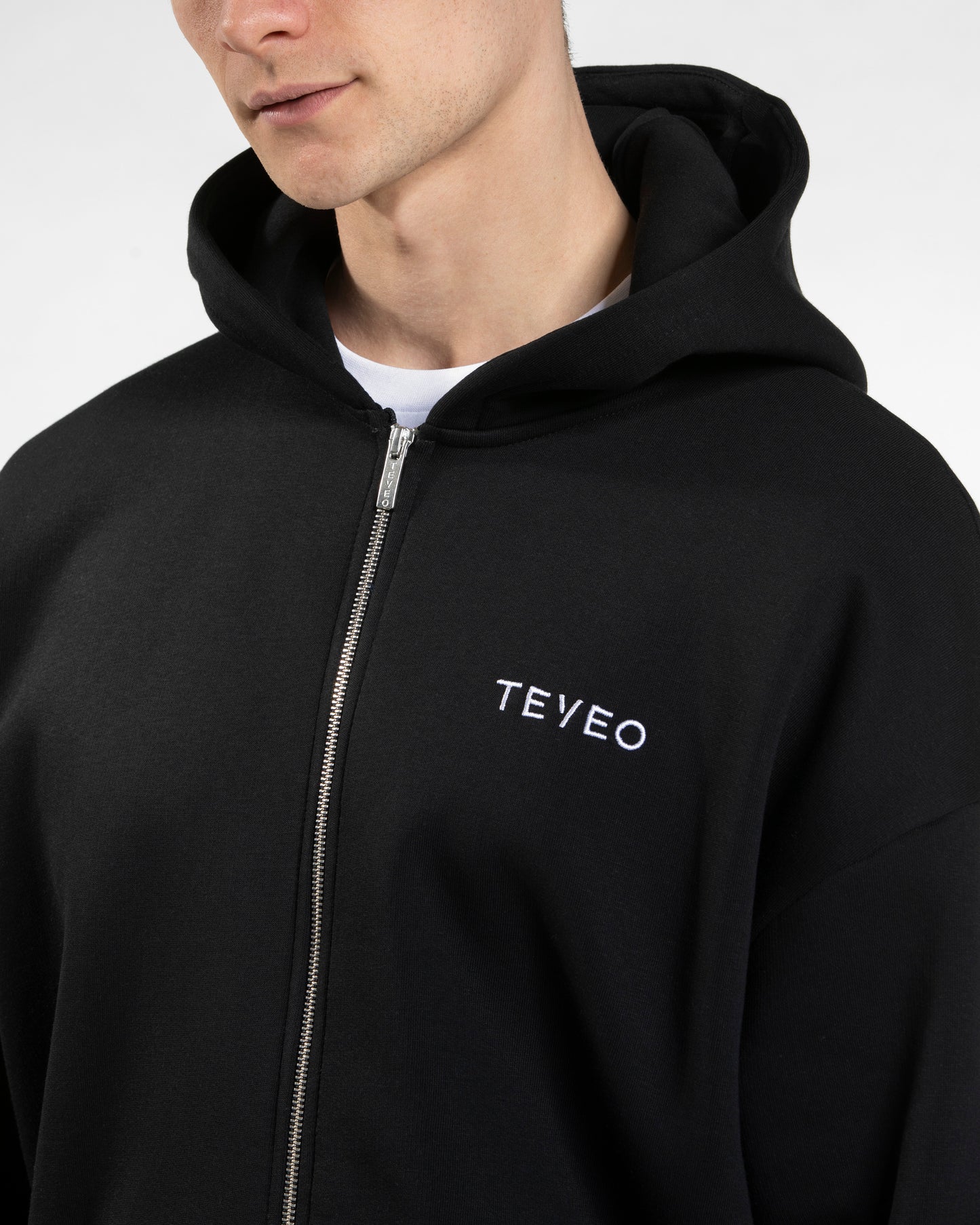 Arrival Oversized Zip Hoodie ‘Black’