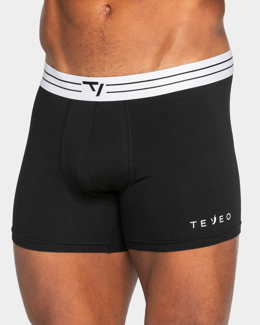 Valentine Boxershorts (3er-Pack) "Chili/Grau Meliert/Schwarz"