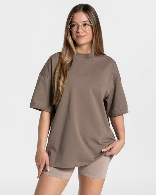 Candy Oversized T-Shirt ‘Mocha’