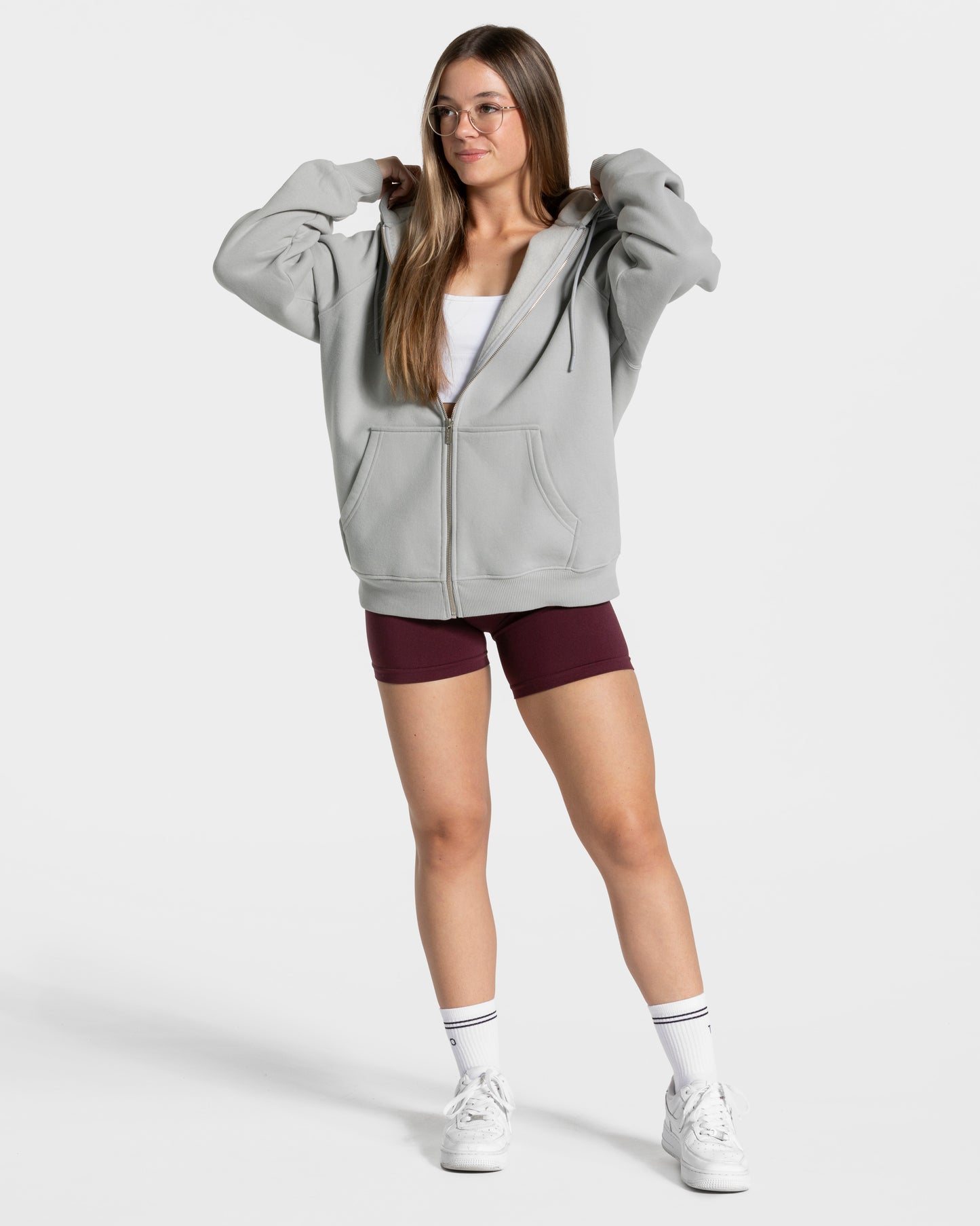 Giacca Candy Oversized “Grigio chiaro”