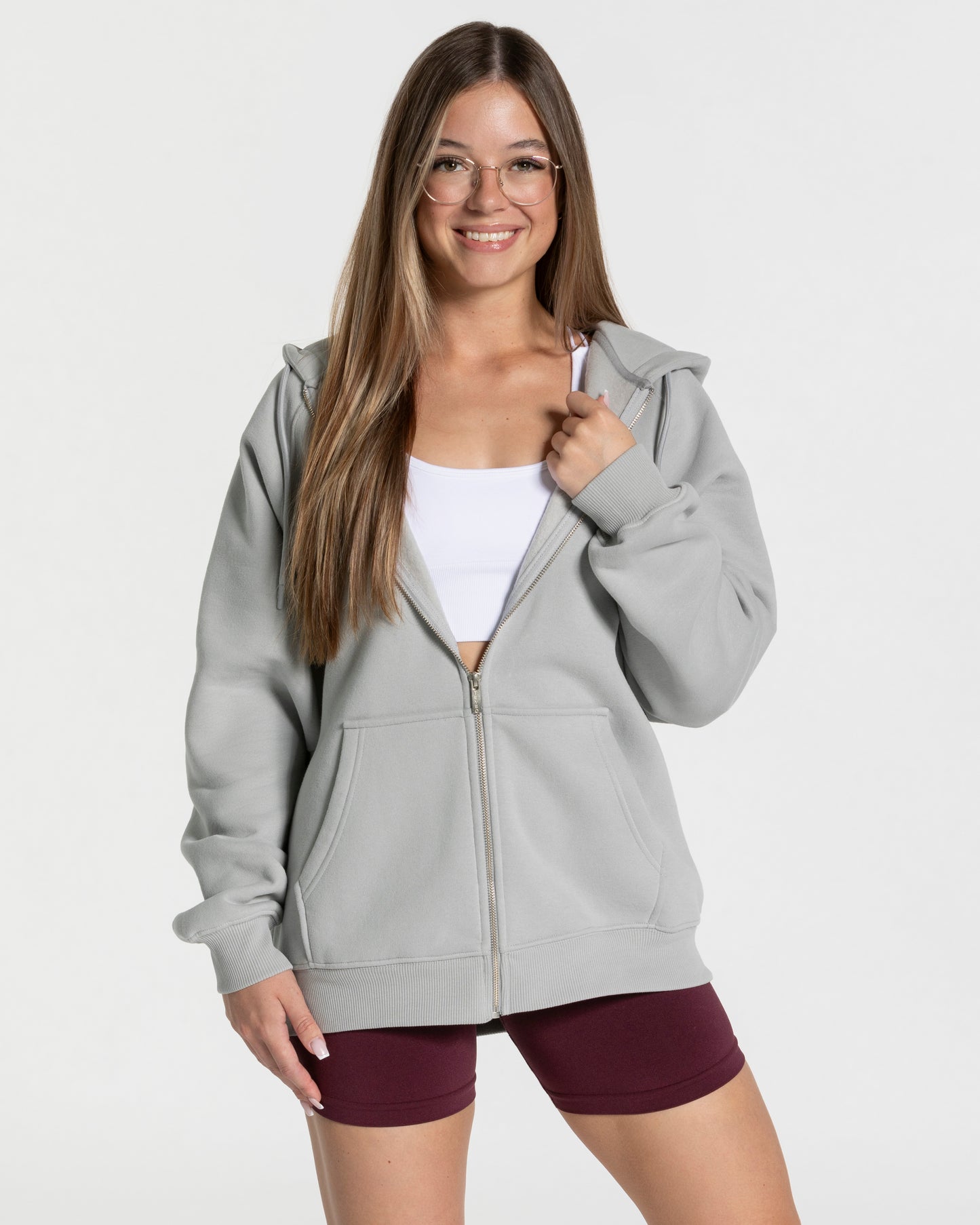 Giacca Candy Oversized “Grigio chiaro”