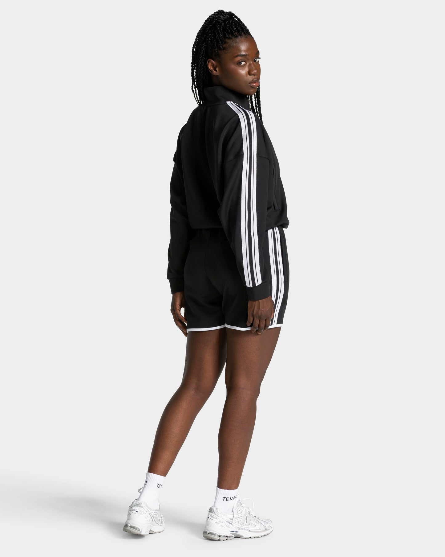 Club Cropped Zip Jacket ‘Black’