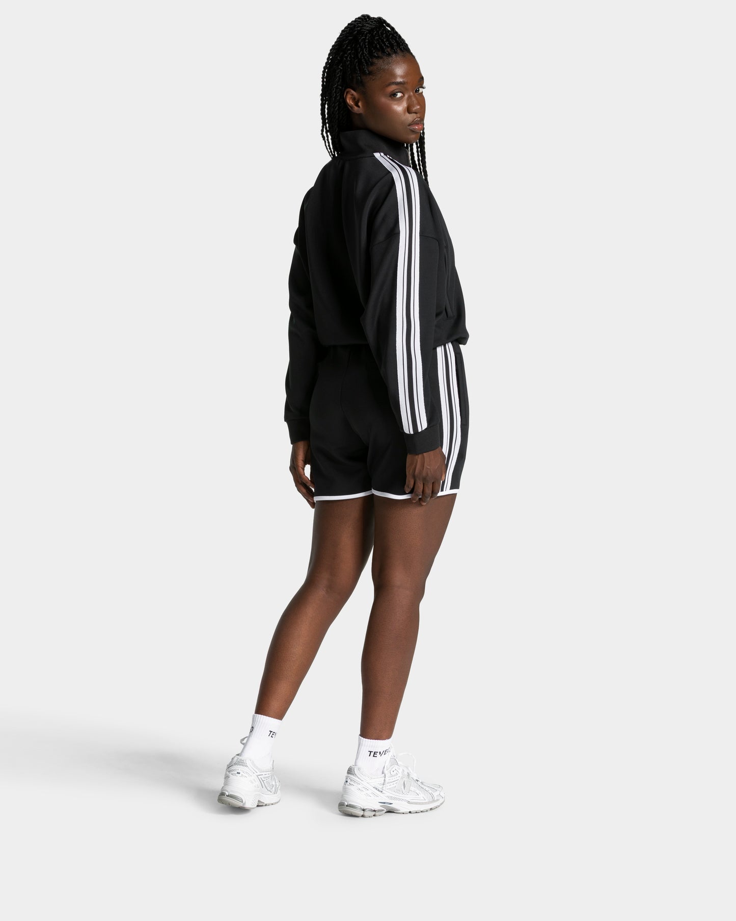 Club Cropped Zip Jacket ‘Black’