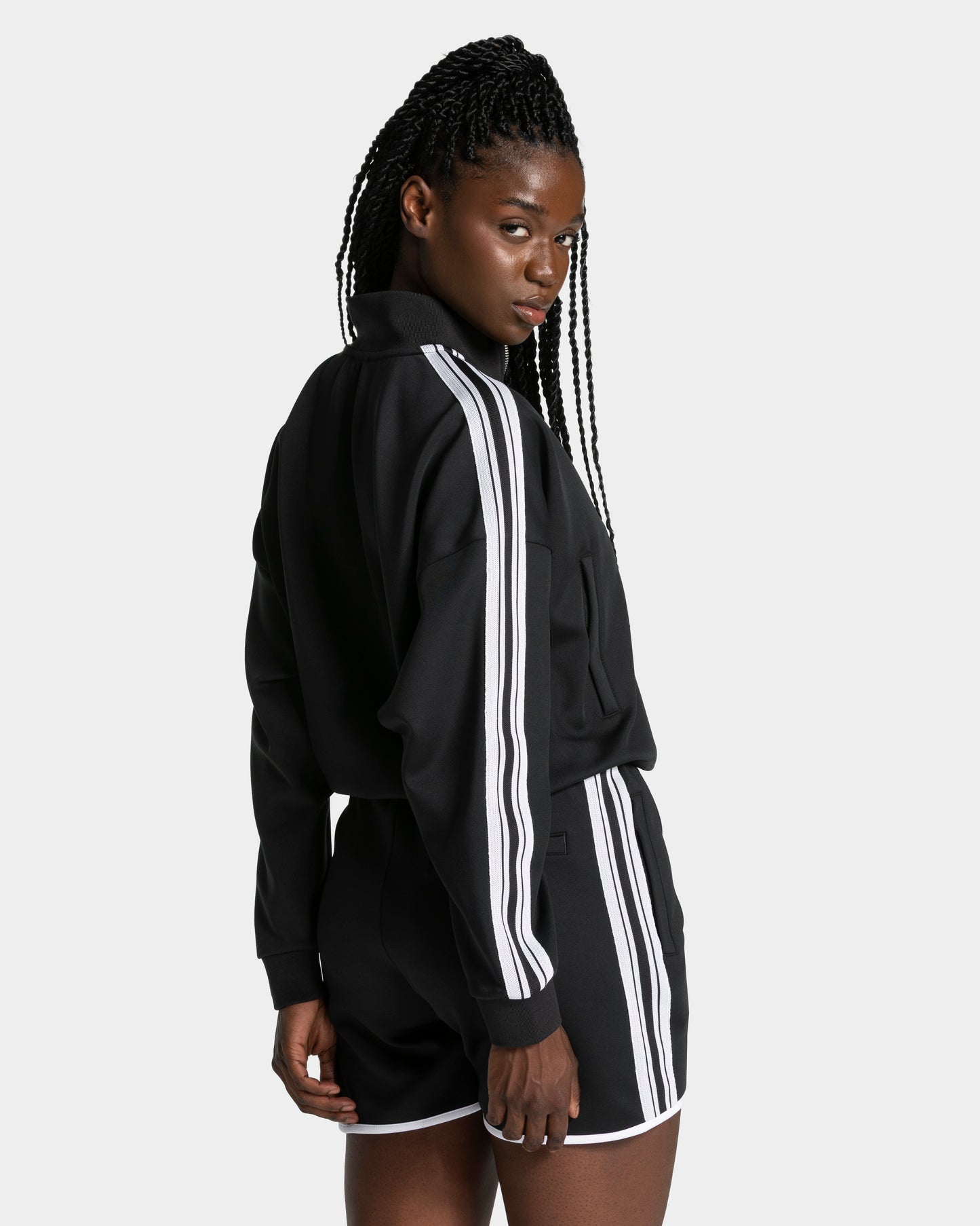 Club Cropped Zip Jacket ‘Black’