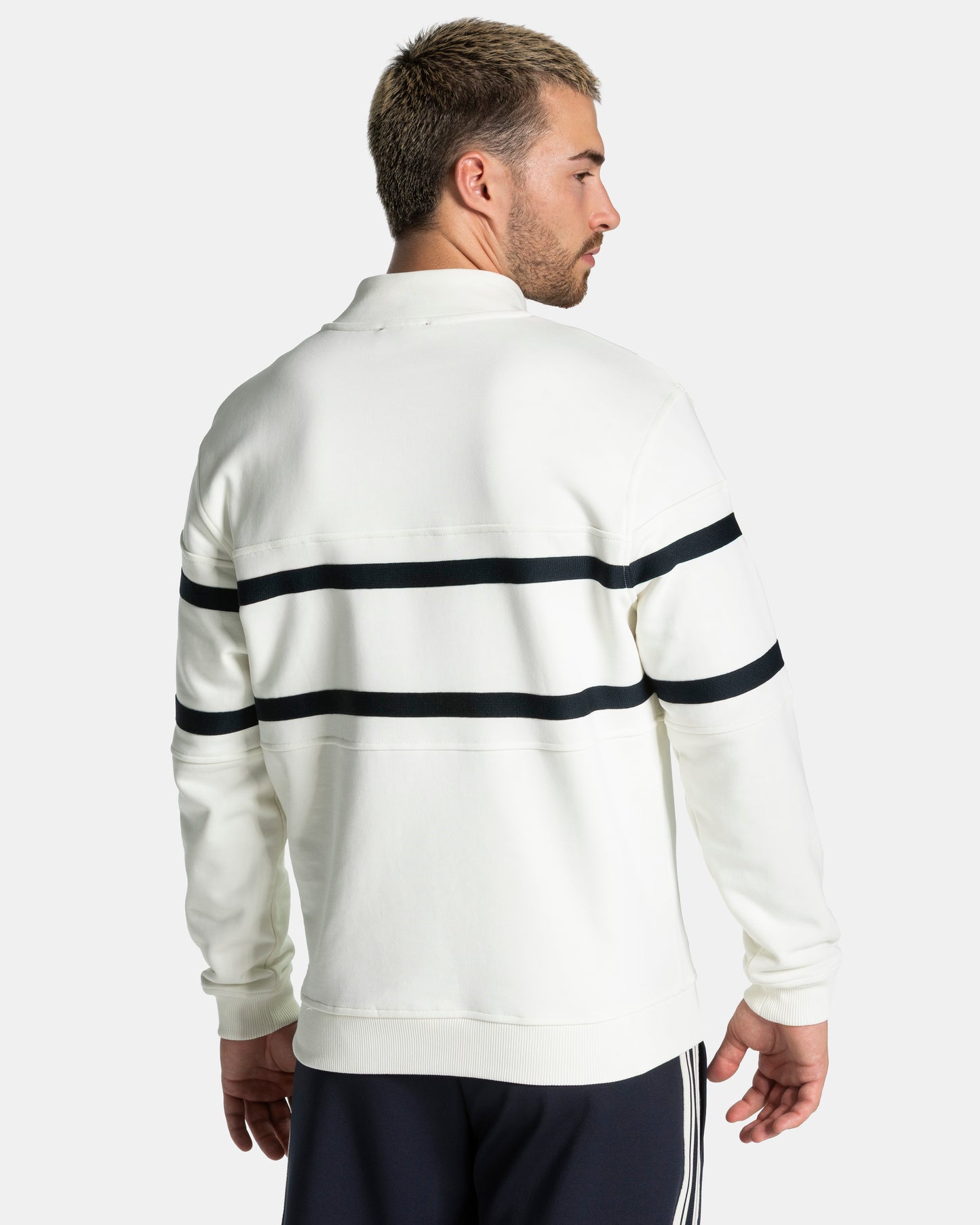Club Half Zip Sweater ‘Off White – Midnight’