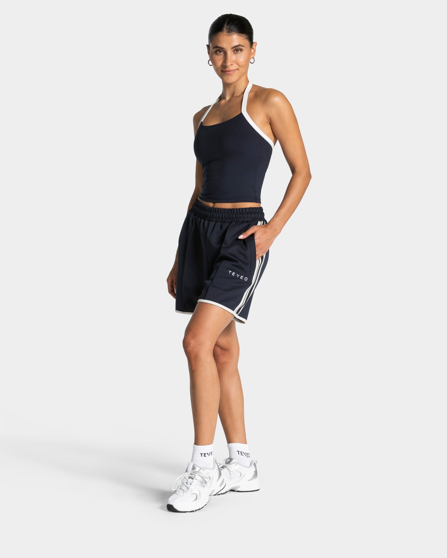Club Halterneck Top ‘Midnight’