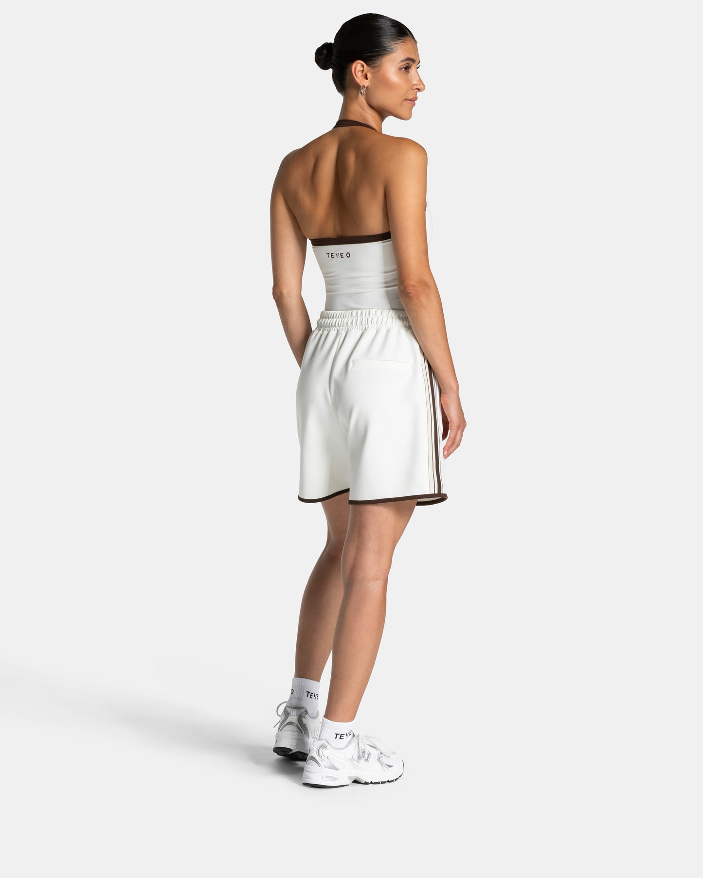 Club Halterneck Top ‘Off White’