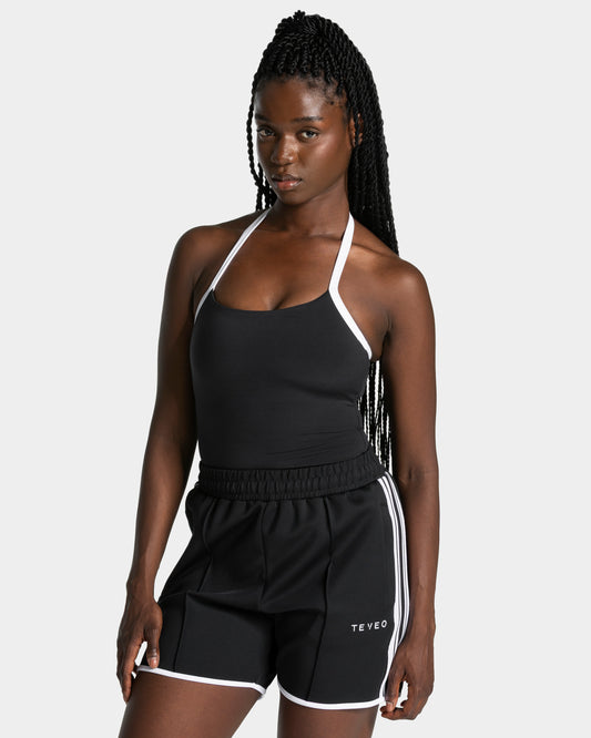Club Halterneck Top ‘Black’
