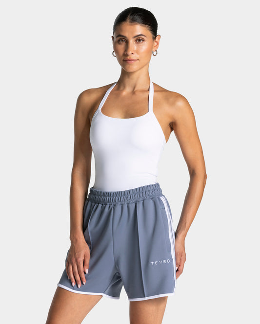 Club Halterneck Top ‘White’