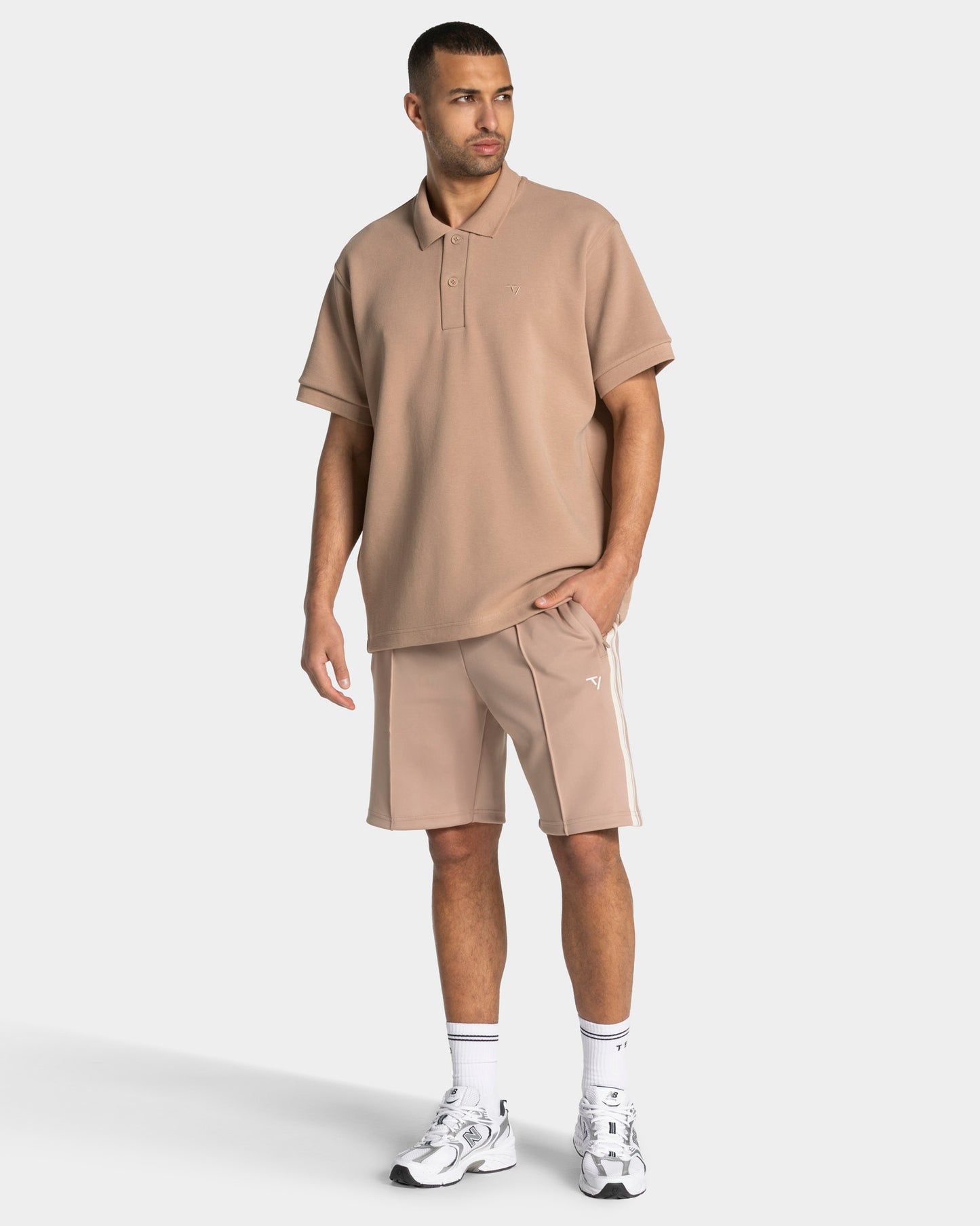 Club Oversized Polo ‘Beige’