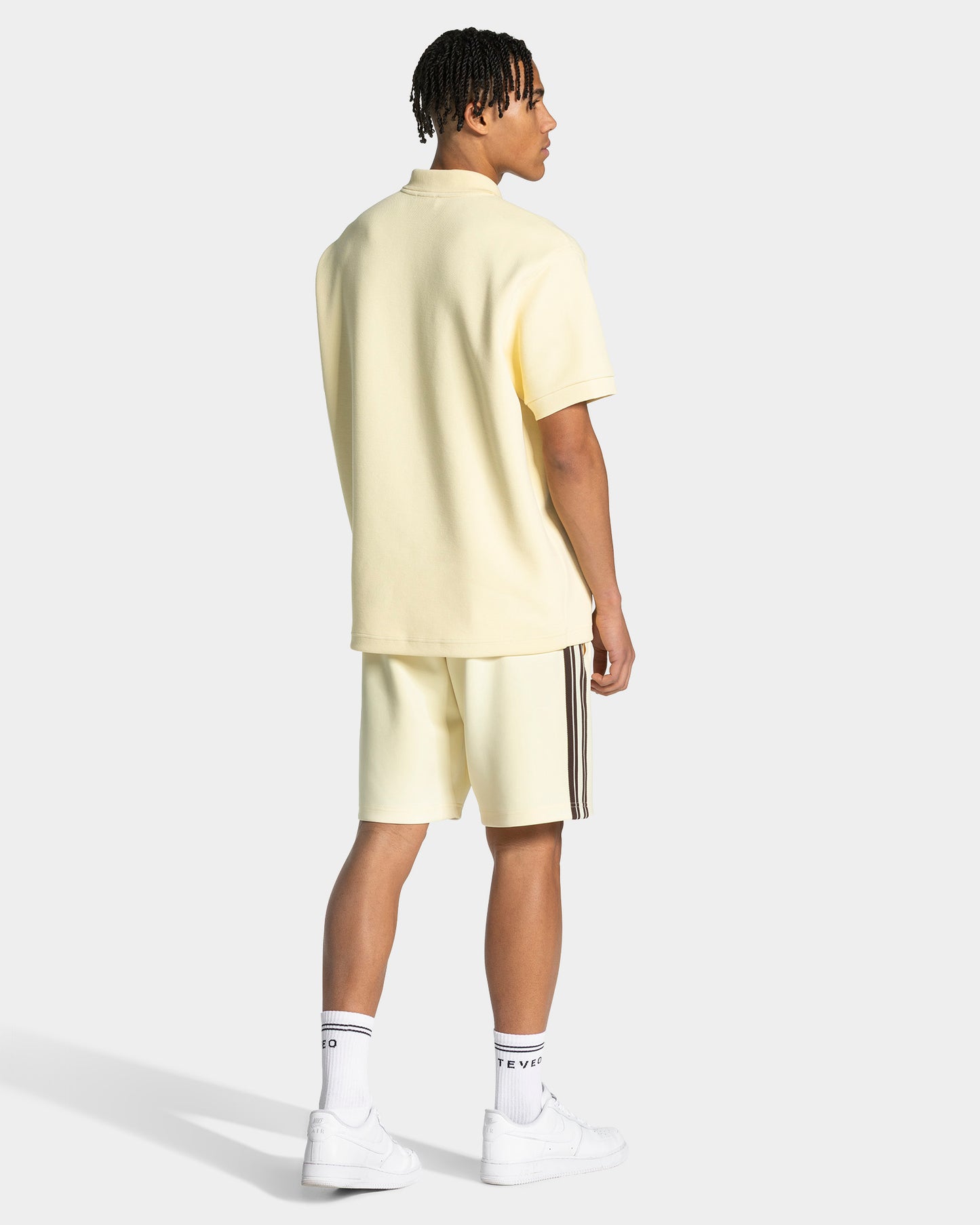 Polo oversize Club « Butter Yellow »