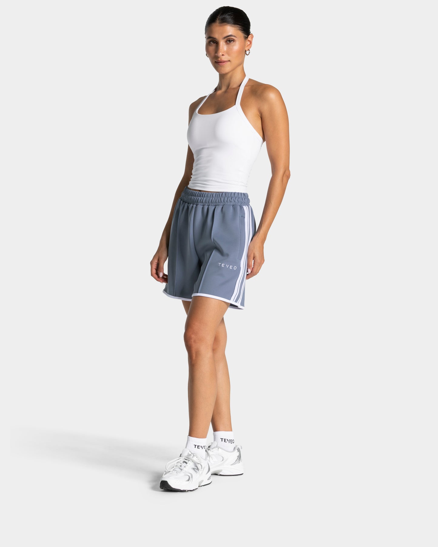 Club Halterneck Top ‘White’