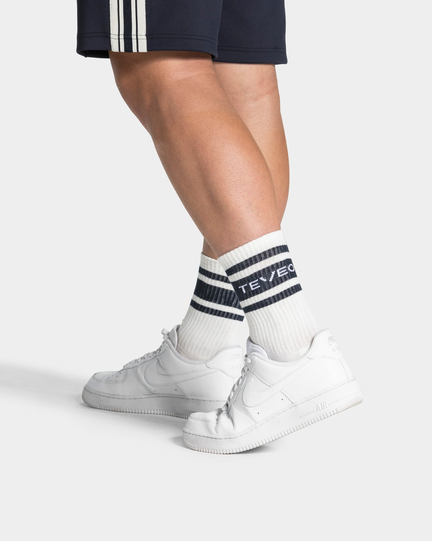 Club Socks (2-pack) ‘Off White – Midnight’
