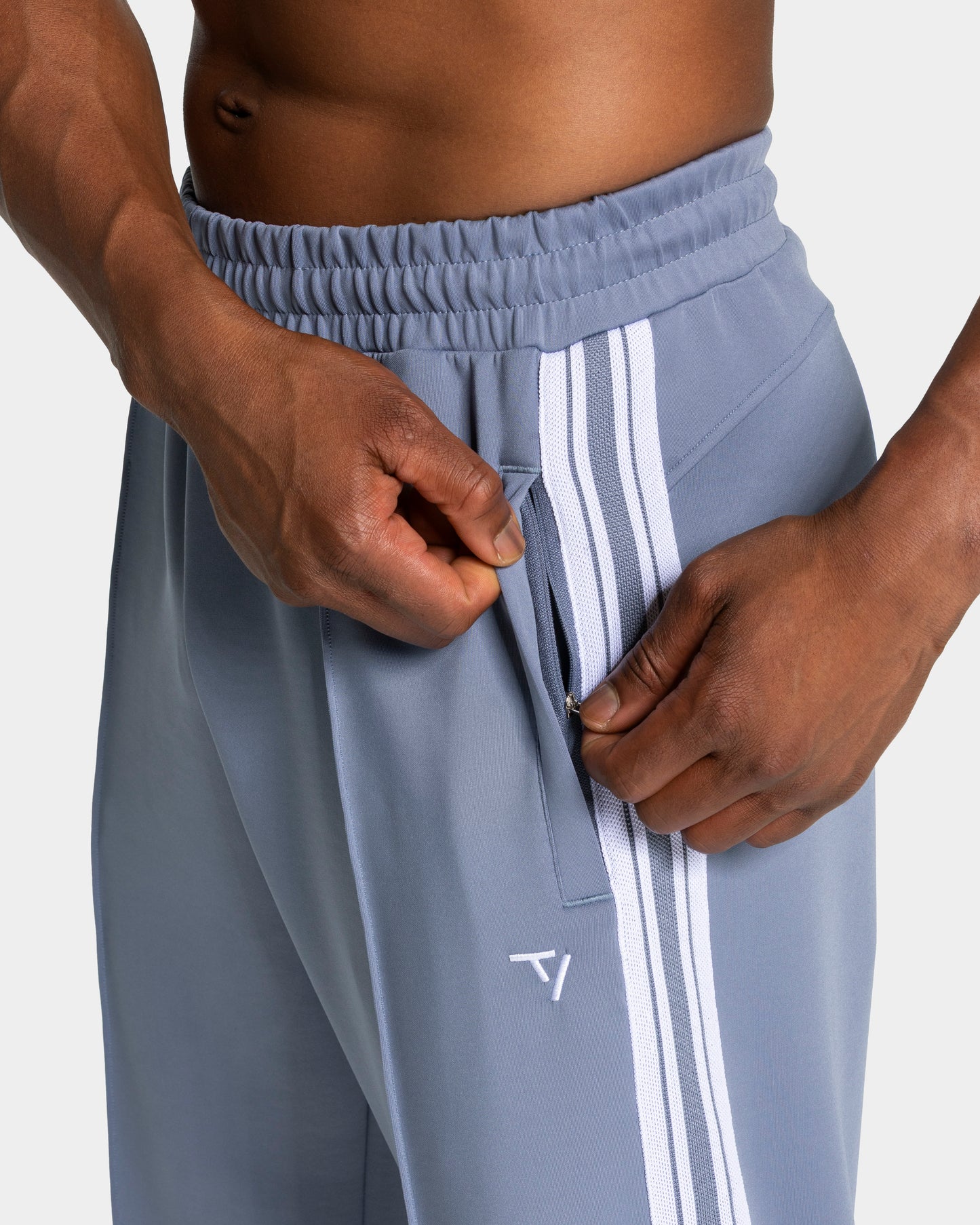 Club Straight Leg Joggers ‘Steel Blue’