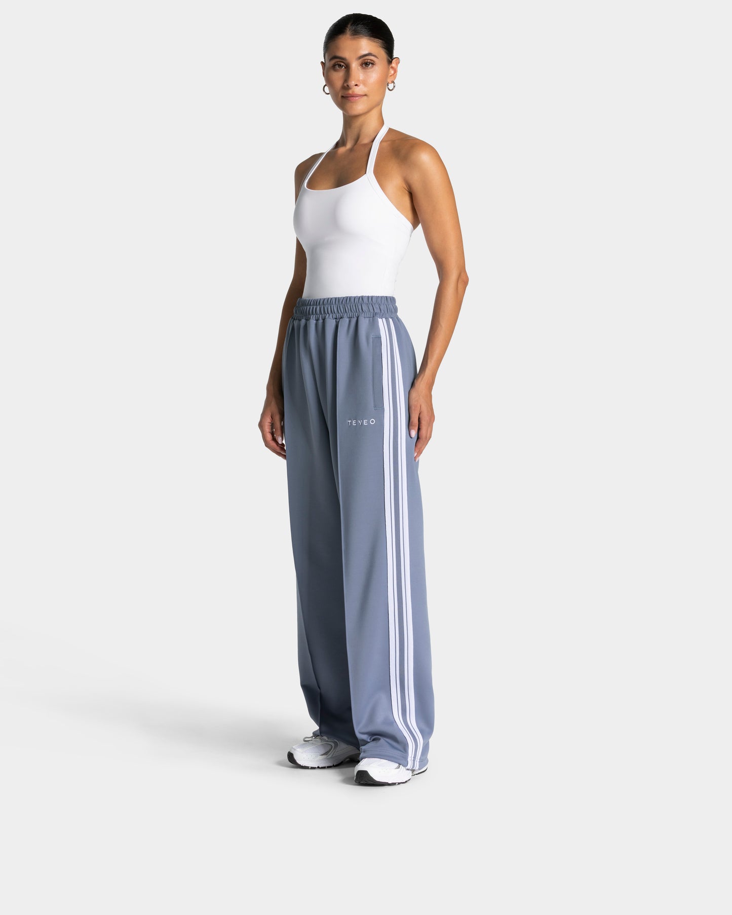Club Straight Leg Joggers ‘Steel Blue’