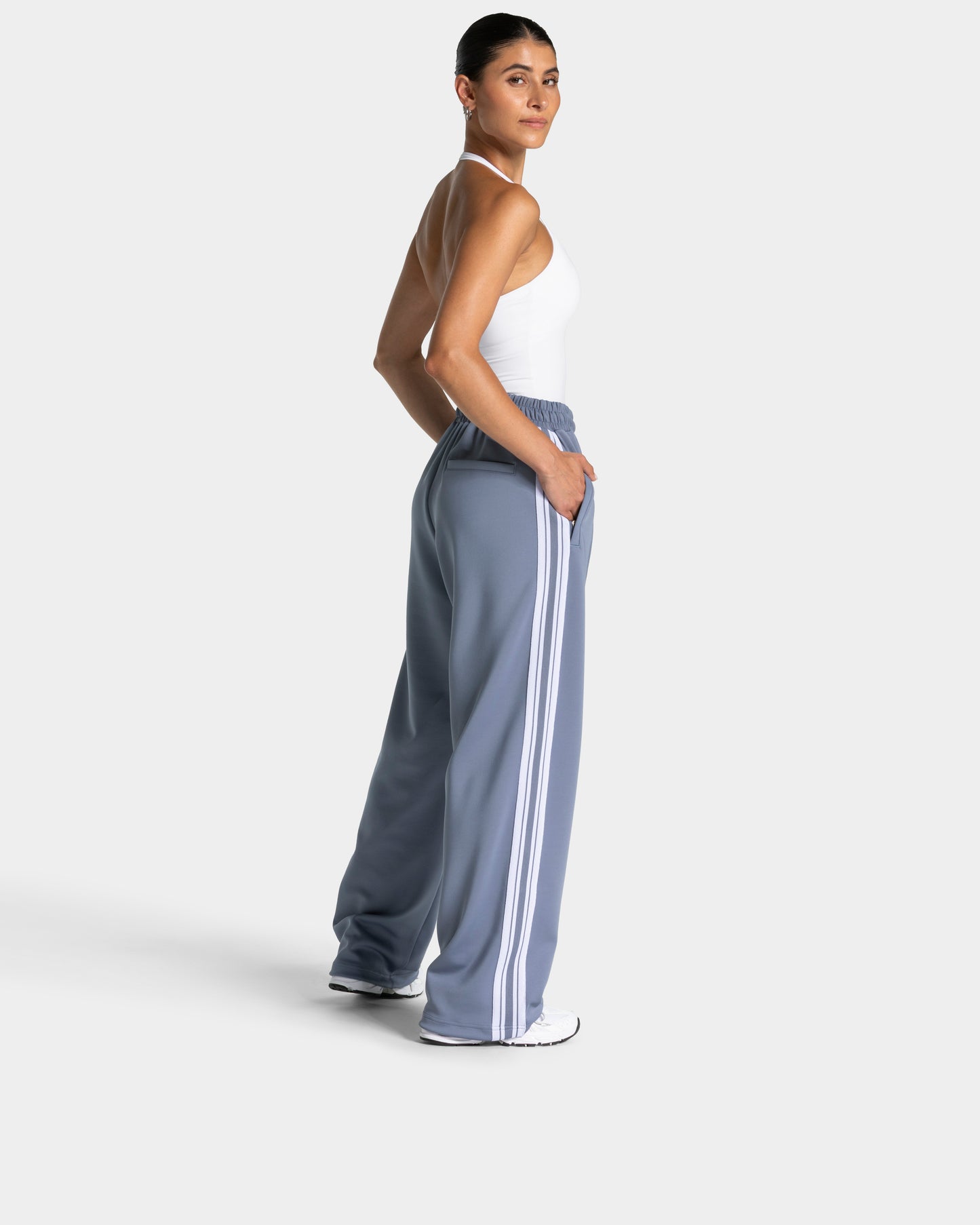 Club Straight Leg Joggers ‘Steel Blue’