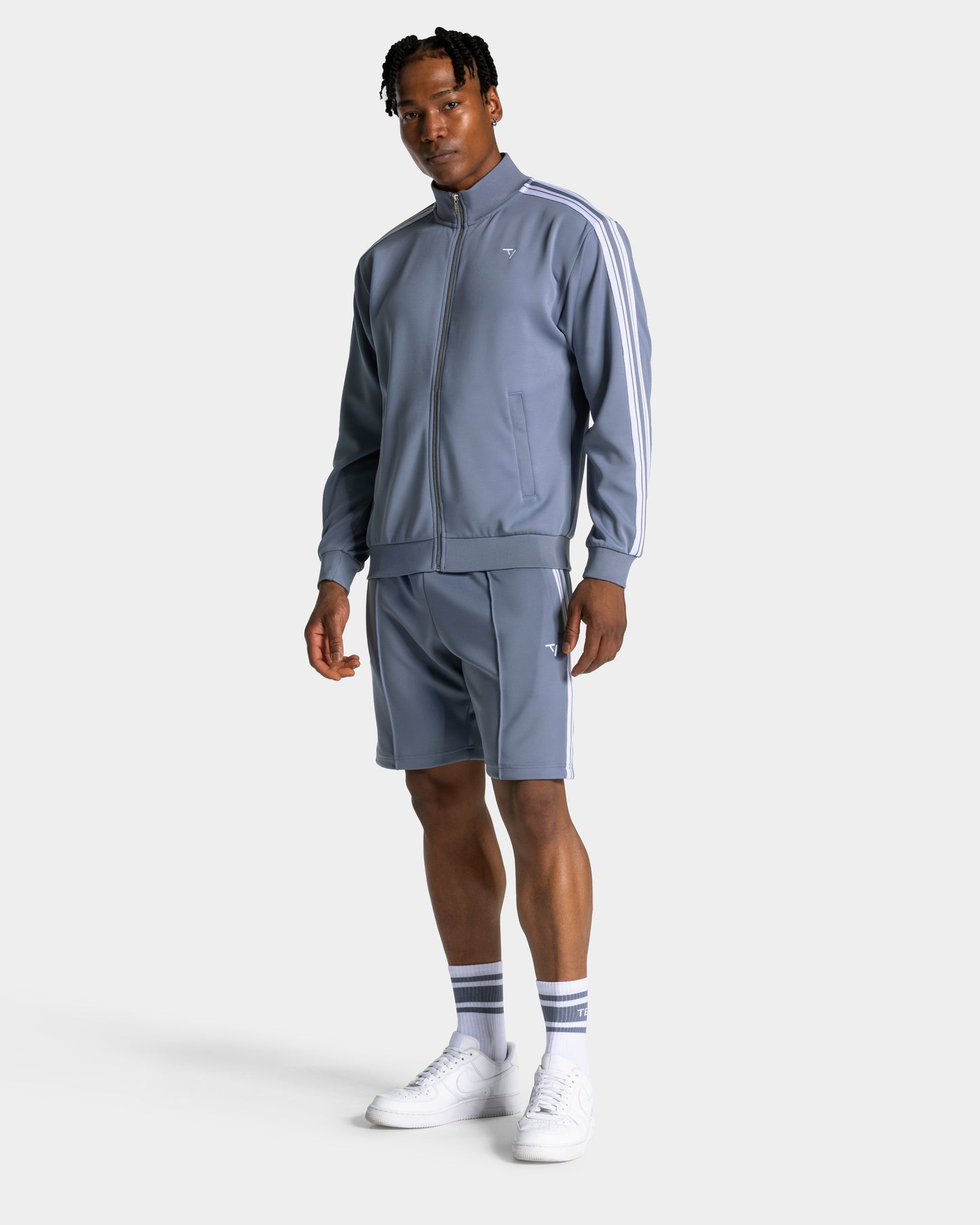 Club Zip Jacket ‘Steel Blue’