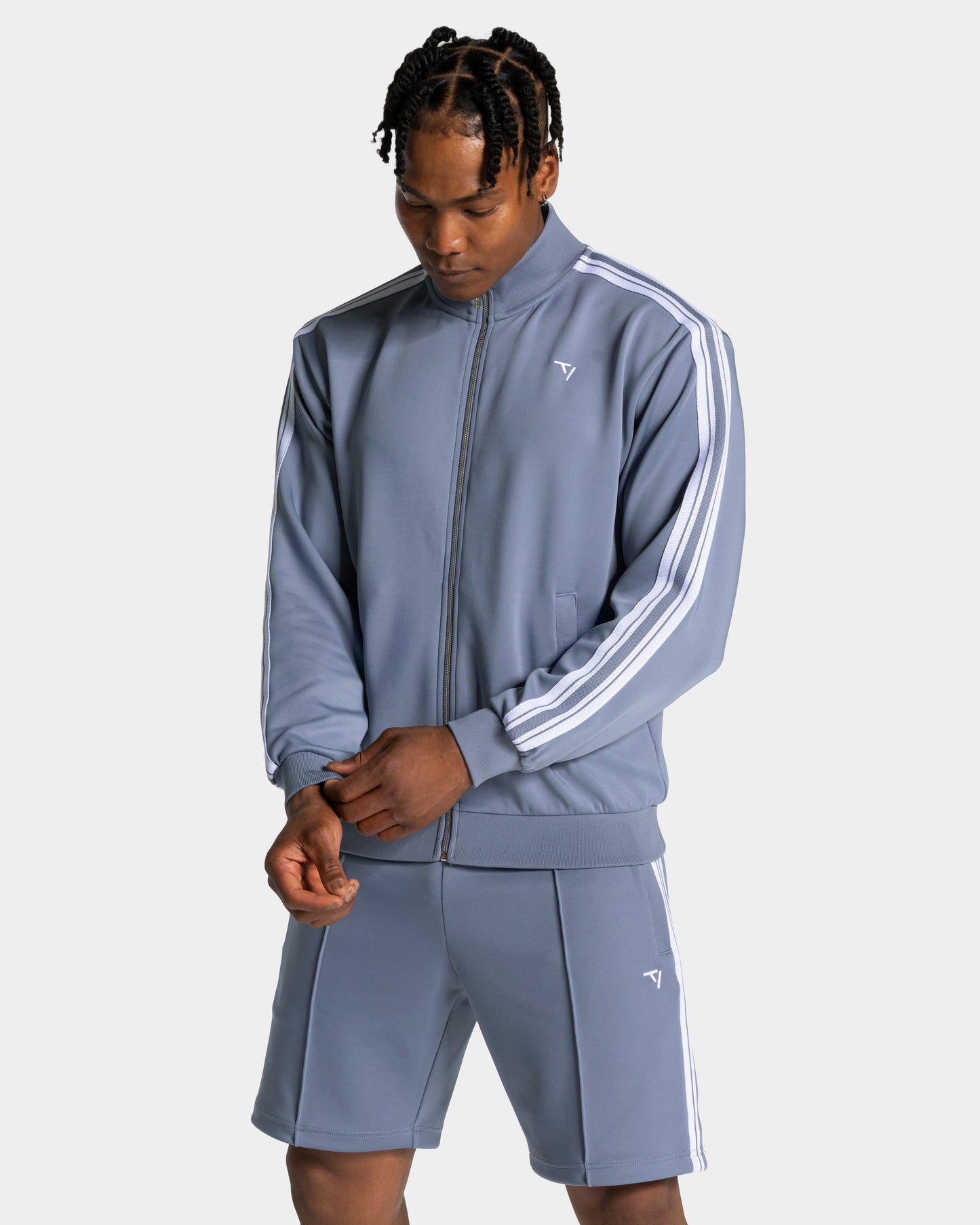 Club Zip Jacket ‘Steel Blue’