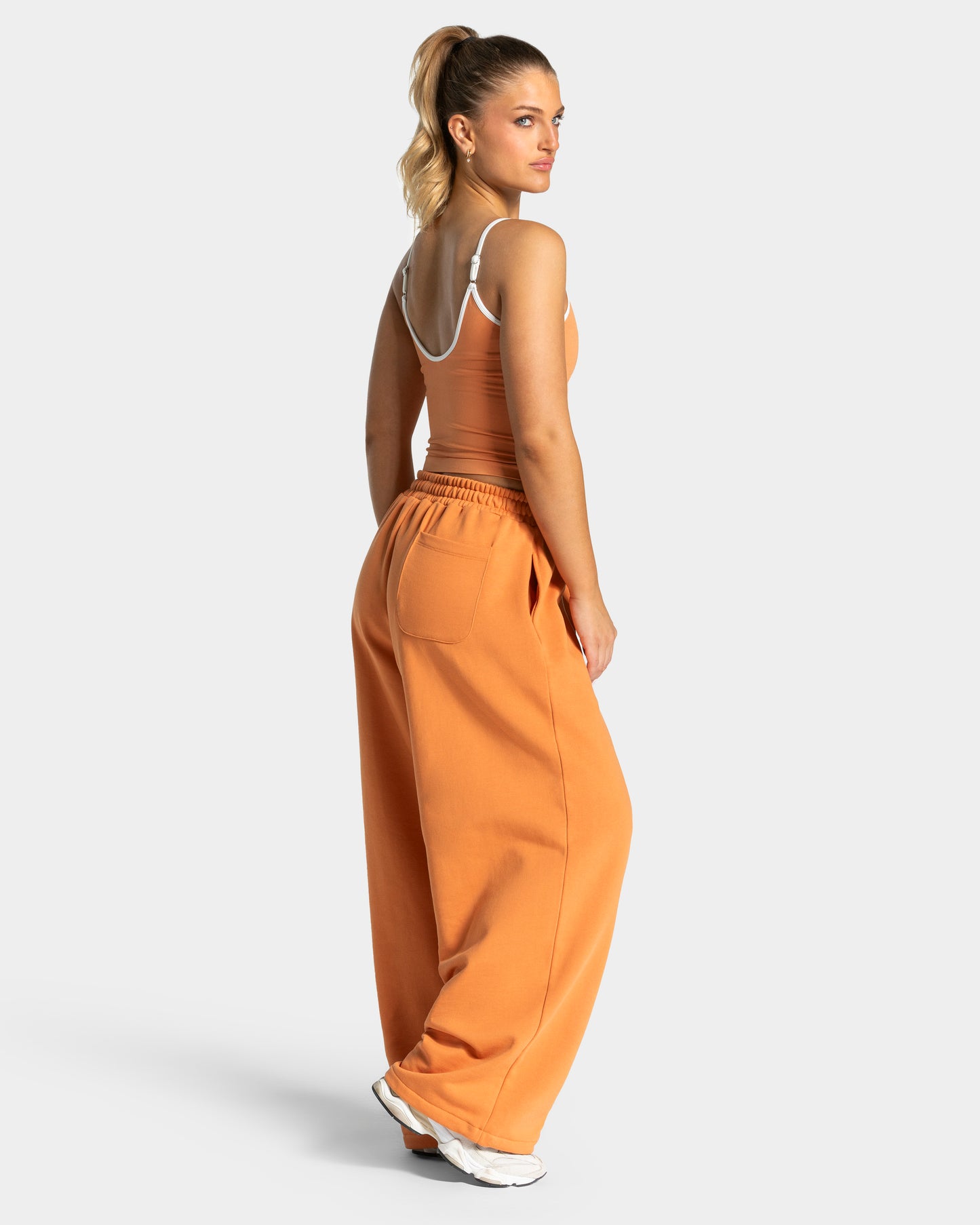 Camiseta de tirantes finos Contrastline «Pumpkin Spice»