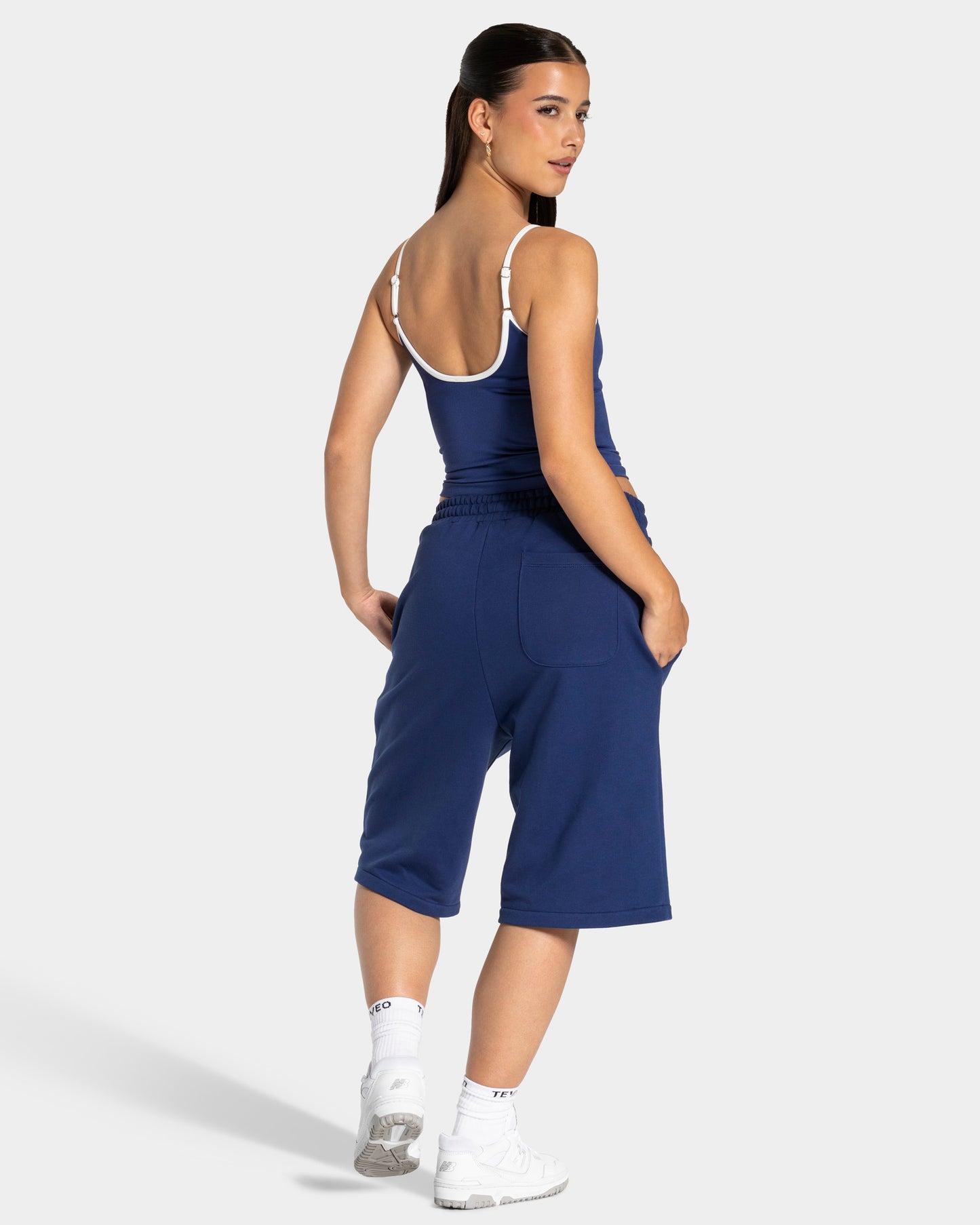Contrastline Cami Top ‘Indigo’