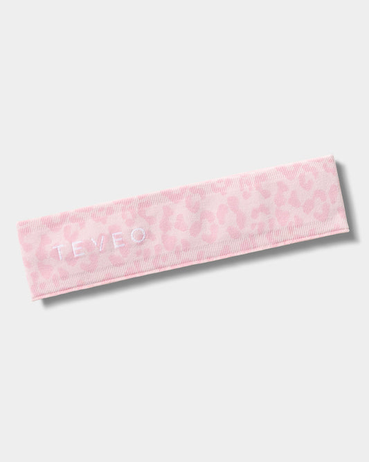 Bandeau Contrastline « léopard rose »