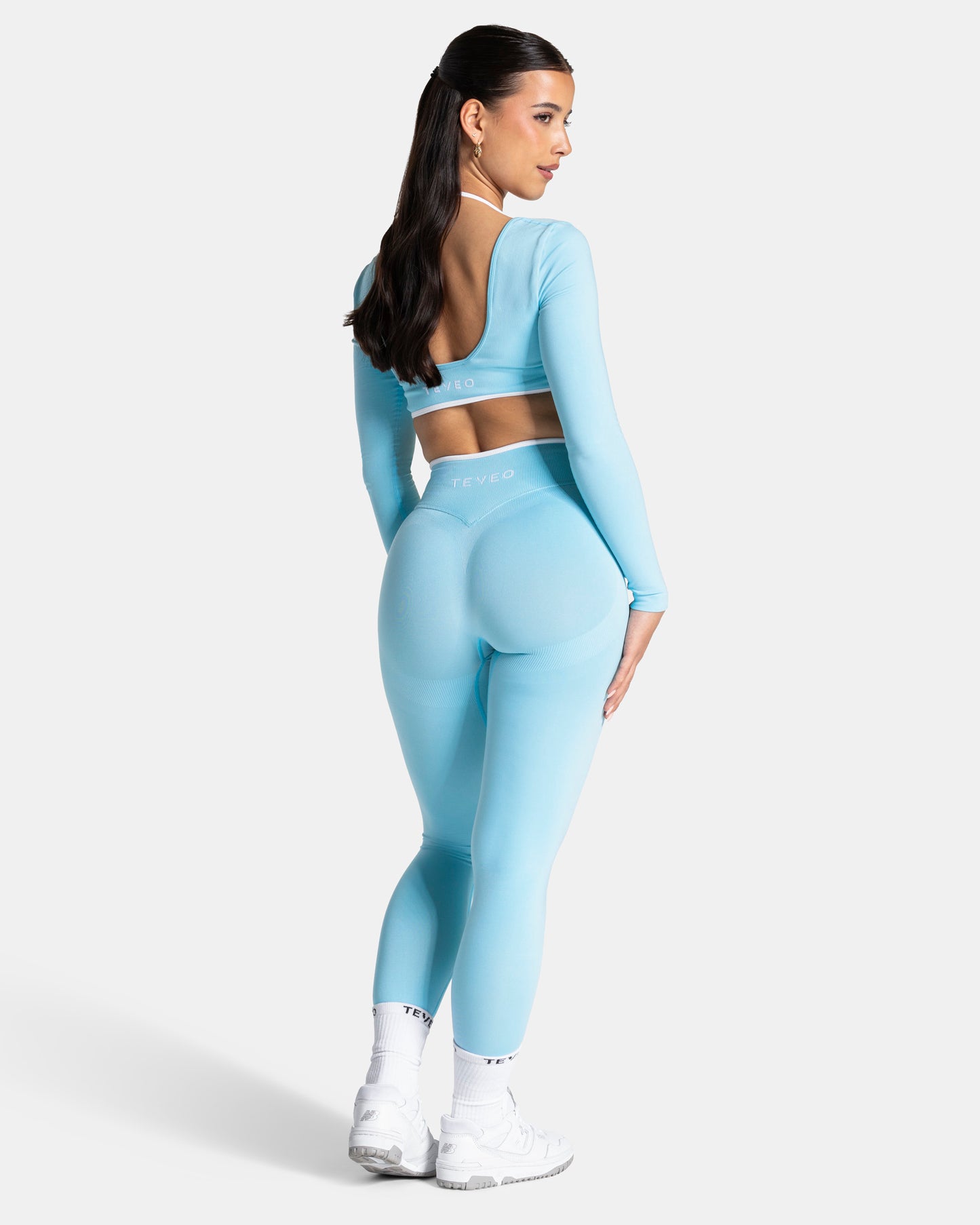 Legging Contrastline « Arctic Blue »