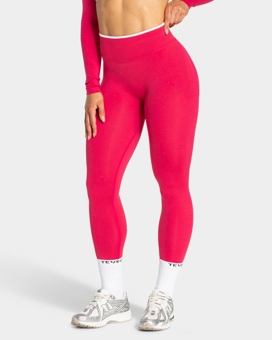 Contrastline Leggings "Berry"