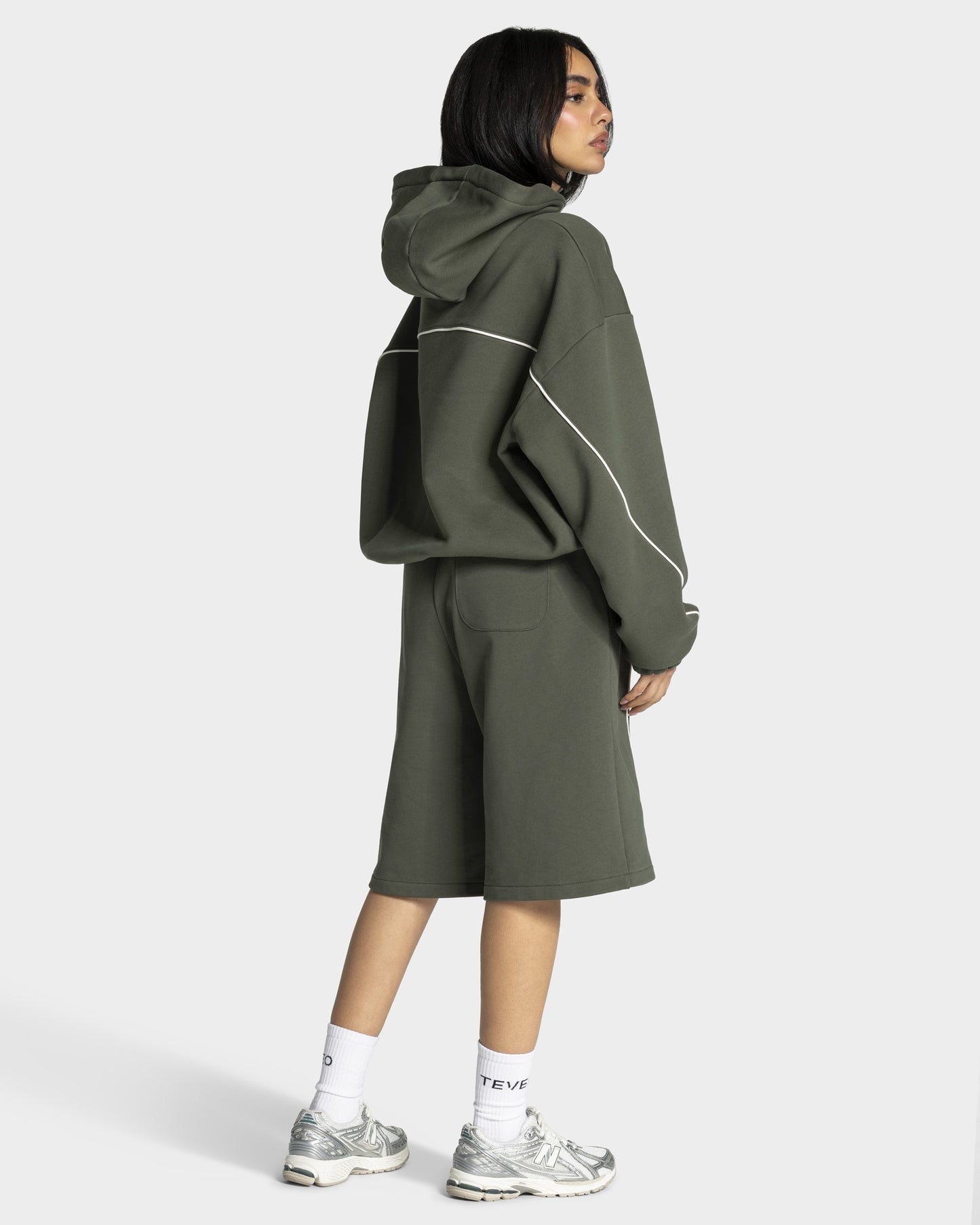 Jorts oversize Contrastline “Cachi"